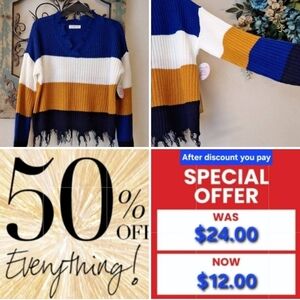 50% Off Listed Price You Pay Only $12.00 Bundle For Offer☆☆ NWT Size Large